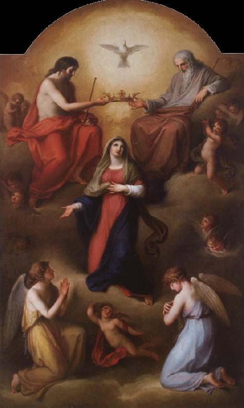 Angelika Kauffmann Die Kronung Mariens durch die Heiligste Dreifaltigkeit France oil painting art